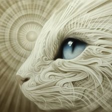 Схема вышивки «Кися»