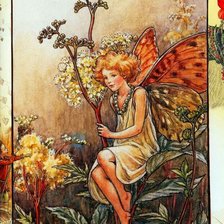 Схема вышивки «фея»