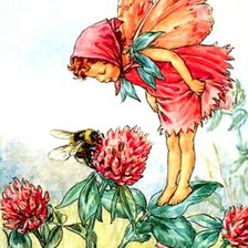 Схема вышивки «Фея»