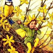 Схема вышивки «Фея»