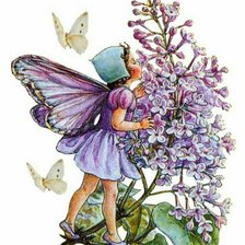 Схема вышивки «Фея»