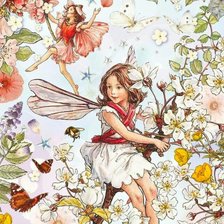 Схема вышивки «Фея»