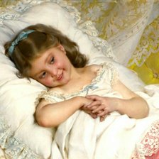 Схема вышивки «Девочка»