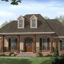 Схема вышивки «Домик»