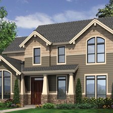 Схема вышивки «Домик»