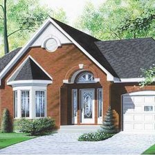 Схема вышивки «Домик»