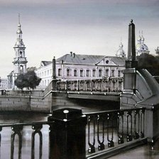 Схема вышивки «ПИТЕР»