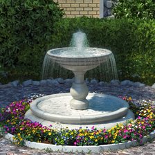 Дом с фонтаном