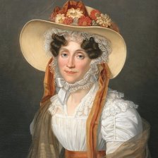 Схема вышивки «мадам Аделаида»