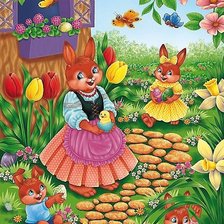 Схема вышивки «Детская»