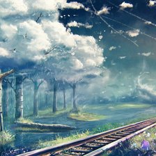 Схема вышивки «Природа»