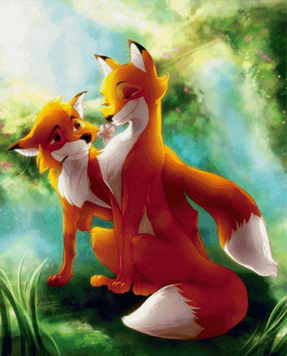 Лис и пес - мультфильм, мульт - предпросмотр