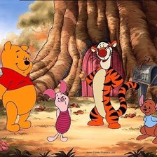 Схема вышивки «Винни Пух»