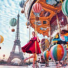 Схема вышивки «Париж»