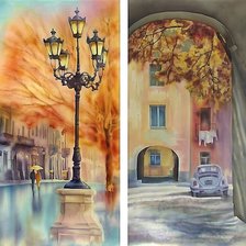 Схема вышивки «акварель»