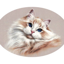 Схема вышивки «Серия "Коты".»