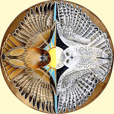 Схема вышивки «Серия "Совы"»