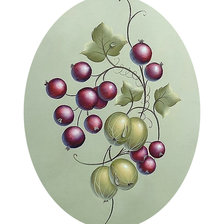 Схема вышивки «Серия "Фруктово-ягодная".»