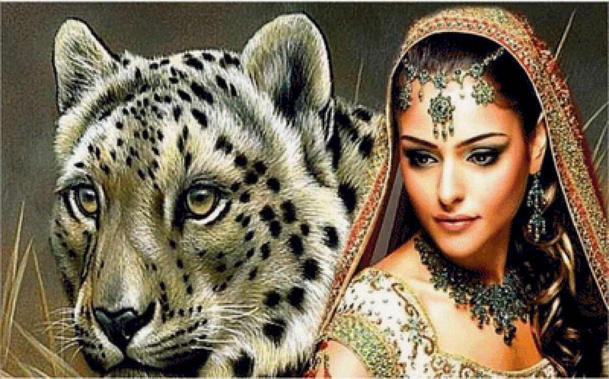 MUJER Y DEPREDADOR - 400 x 249 cruces - предпросмотр