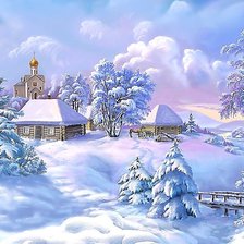 ЗИМА В ДЕРЕВНЕ