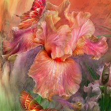 Схема вышивки «ИРИС»