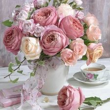 Схема вышивки «букет»