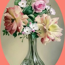 Схема вышивки «Букет цветов»