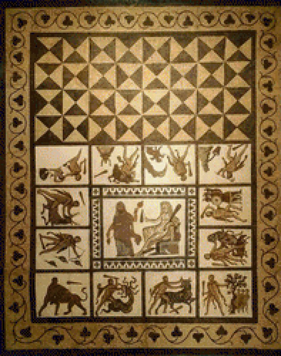 Mosaico Hércules - предпросмотр