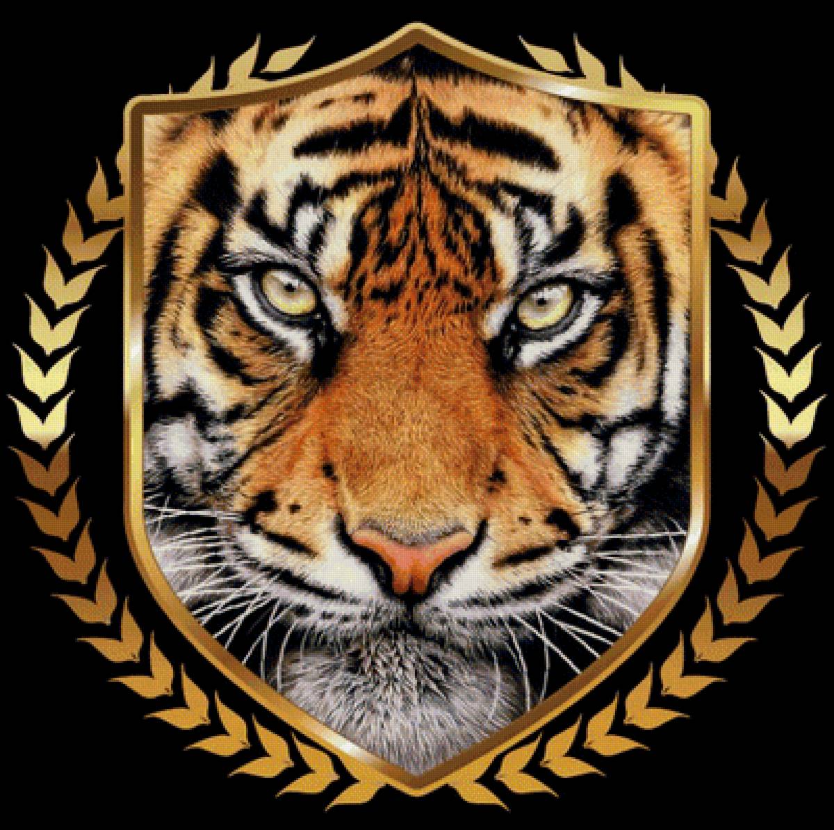 Хищный взгляд - тигр хищник взгляд - предпросмотр