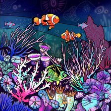 Схема вышивки «Подводный мир 2»