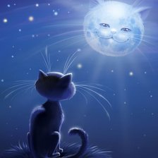 Схема вышивки «Лунная улыбка»