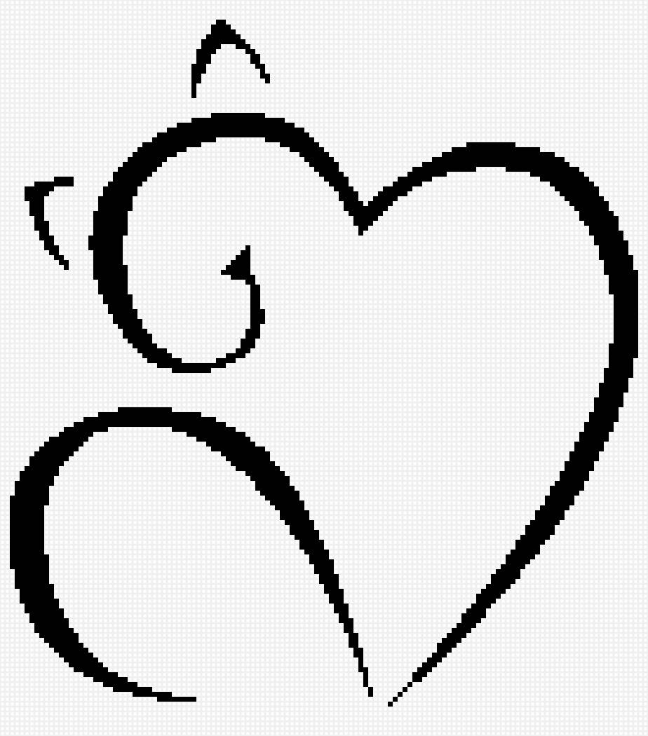 Cuore gatto mono - animal - предпросмотр