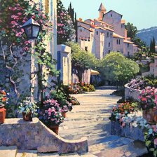 Схема вышивки «Howard Old World Charm.»