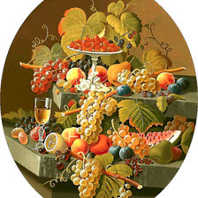 Схема вышивки «Серия "Натюрморты".»