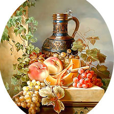 Схема вышивки «Серия "Натюрморты".»