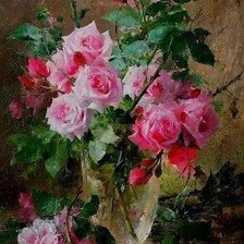 Схема вышивки «Розы»