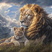 Схема вышивки «Like Father Like Son.»