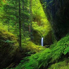 Схема вышивки «Пейзаж»