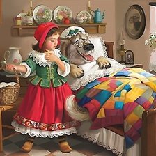 Схема вышивки «сказка»