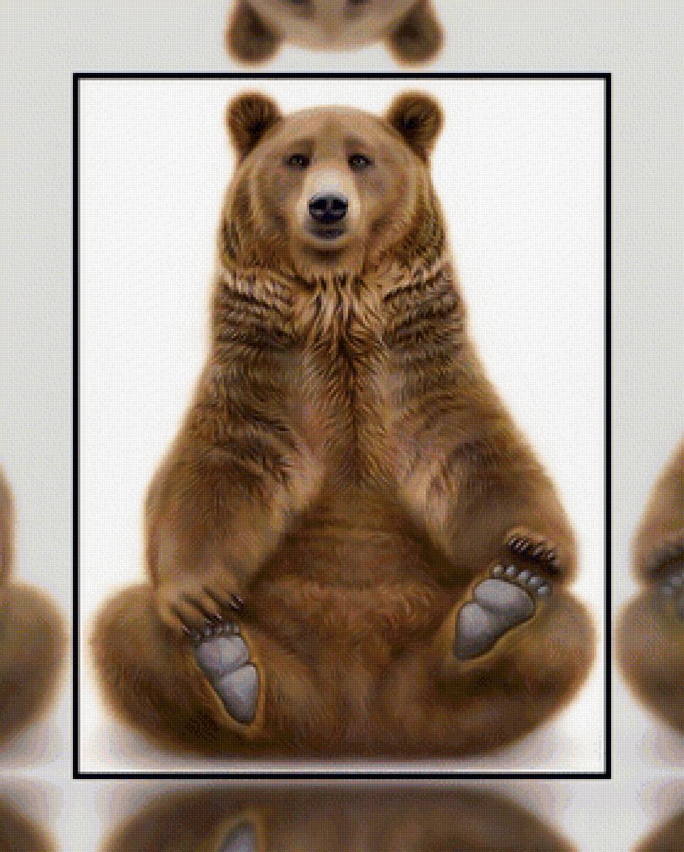 Потапыч. - медведь бурый - предпросмотр