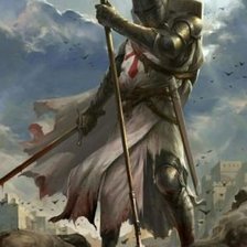 Схема вышивки «Крестоносец»