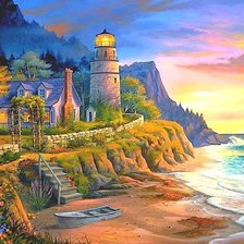 ДОМ НА БЕРЕГУ МОРЯ