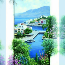 Схема вышивки «Пейзаж 3»