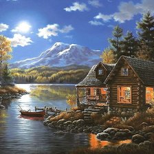 Схема вышивки «ТИХАЯ ГАВАНЬ»