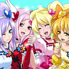 Схема вышивки «fresh precure 200:132»