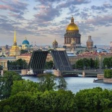 Схема вышивки «Санкт-Петербург»