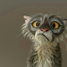 Схема вышивки «волк»