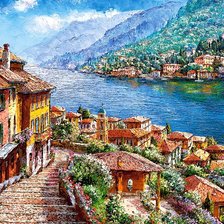 Como Lake. (Lombardy).