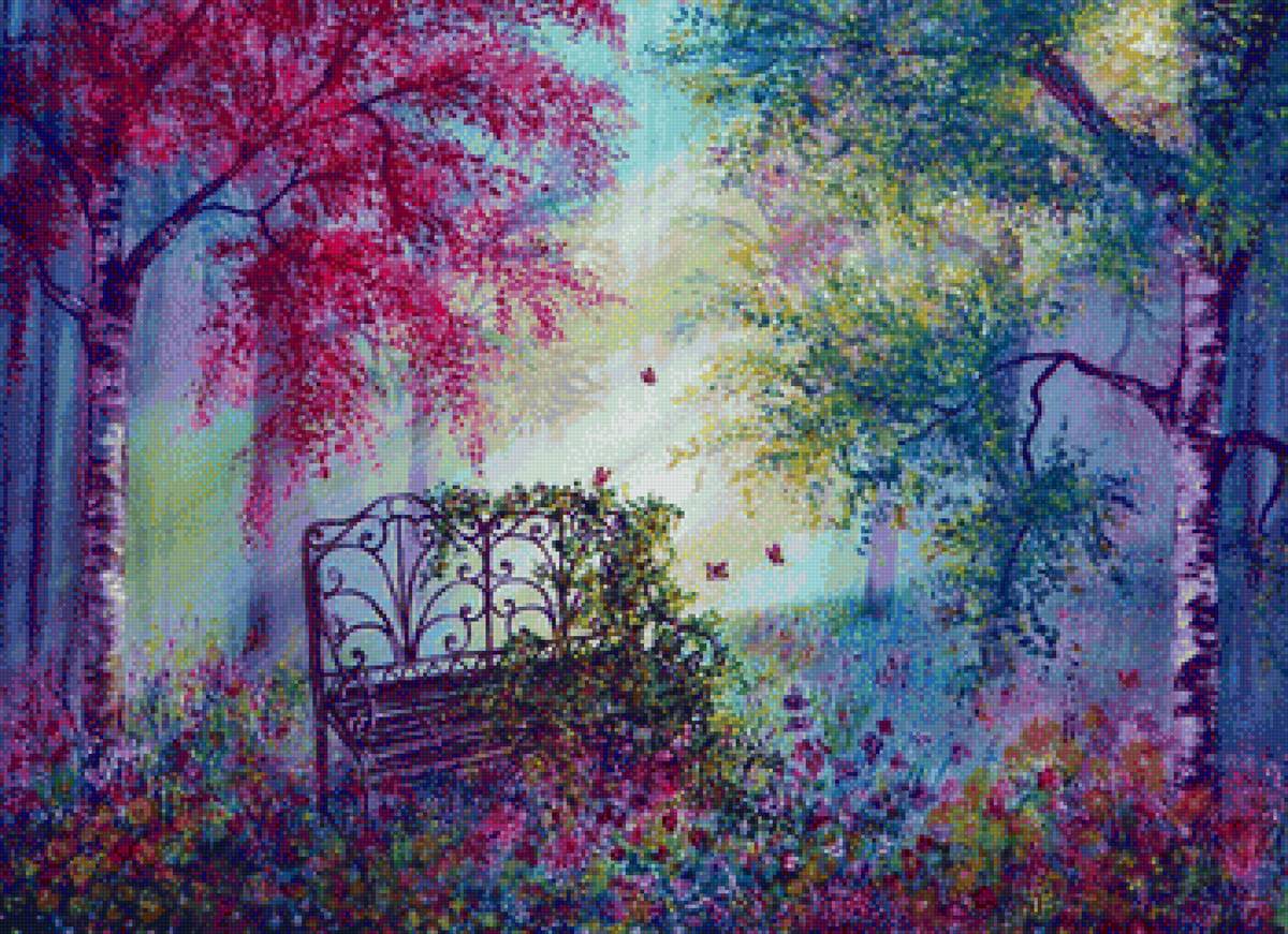 Художник — Анн-Мари Бон - пейзаж, художник - предпросмотр