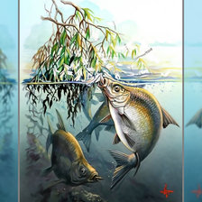 Схема вышивки «Подводная жизнь»